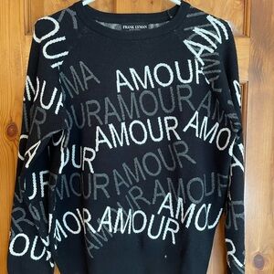 Frank Lyman Design Black Sweater